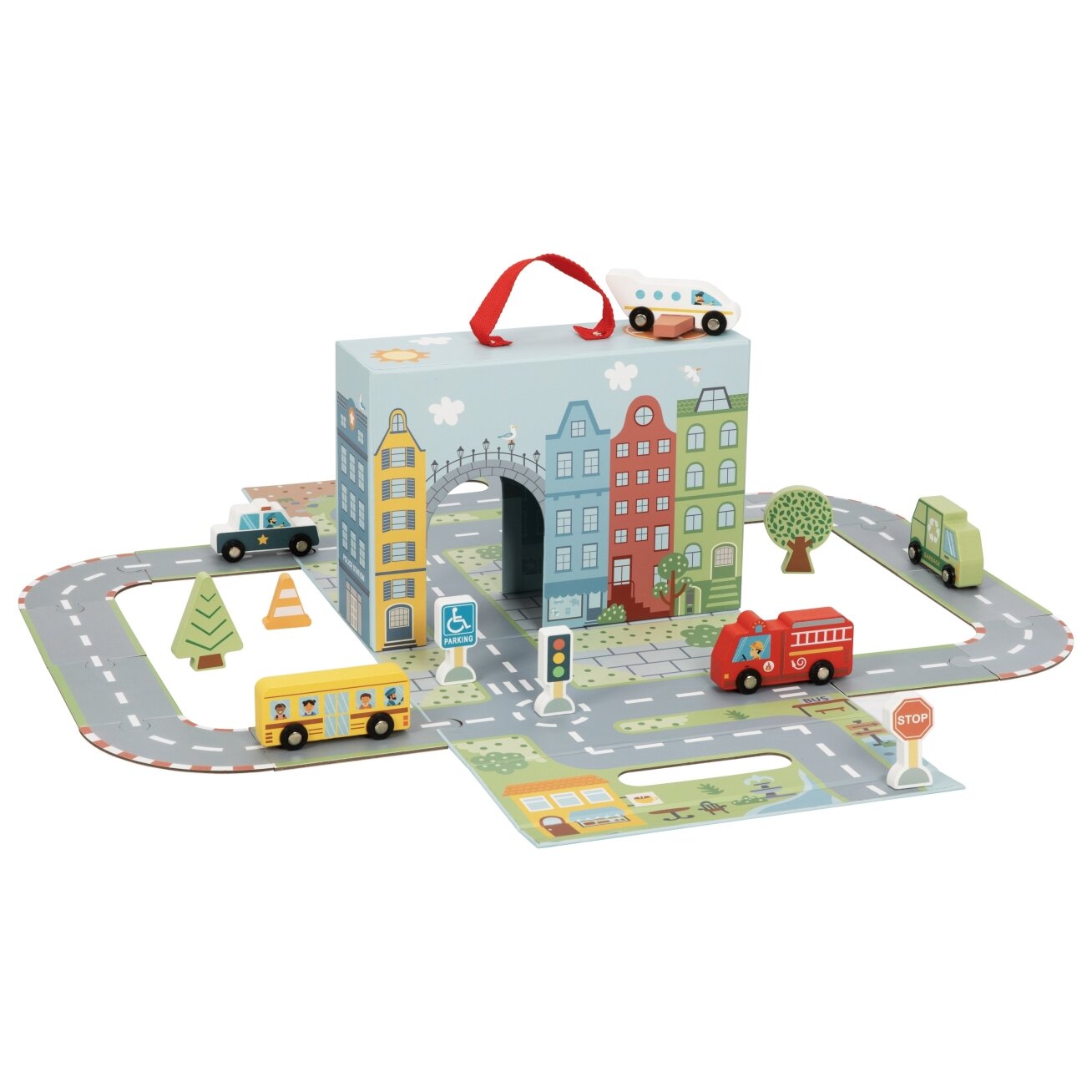 BusyKids Mobilus miesto žaidimų rinkinys „CITY“