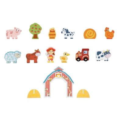 BusyKids Mobilus fermos žaidimų rinkinys „FARM“ BusyKids Mobilus fermos žaidimų rinkinys „FARM“