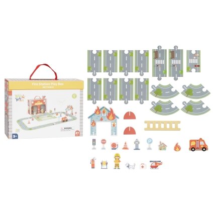BusyKids Mobilus gaisrinės žaidimų rinkinys „Fire Station“ 4 BusyKids Mobilus gaisrinės žaidimų rinkinys „Fire Station“ 4