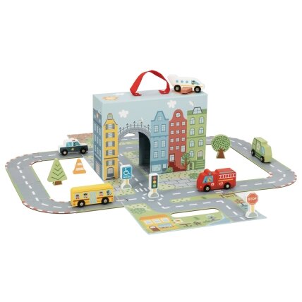 BusyKids Mobilus miesto žaidimų rinkinys „CITY“