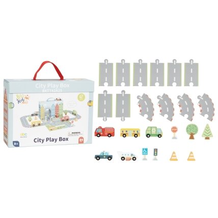 BusyKids Mobilus miesto žaidimų rinkinys „CITY“ 1