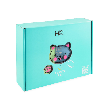 MiniMi Kids Beauty dovanų dėžutė, telpa iki 9 vnt MiniMi Kids Beauty dovanų dėžutė, telpa iki 9 vnt