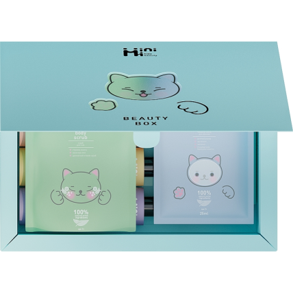 MiniMi Kids Beauty dovanų dėžutė, telpa iki 9 vnt 1 MiniMi Kids Beauty dovanų dėžutė, telpa iki 9 vnt 1