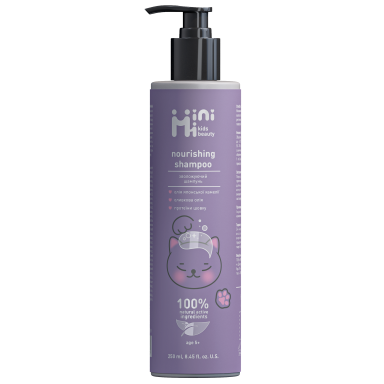 MiniMi Kids Beauty Drėkinamasis šampūnas 250ml MiniMi Kids Beauty Drėkinamasis šampūnas 250ml