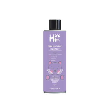 MiniMi Kids Beauty Micelinis veido prausiklis 150ml MiniMi Kids Beauty Micelinis veido prausiklis 150ml