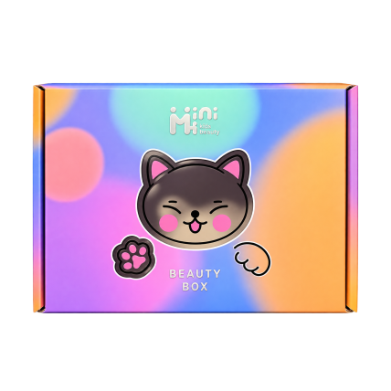 MiniMi Kids Beauty dovanų dėžutė, telpa iki 9 vnt MiniMi Kids Beauty dovanų dėžutė, telpa iki 9 vnt
