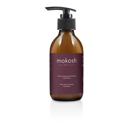MOKOSH CHERRY & AMBER Drėkinamasis ir odą šviesinantis kūno losjonas (GLOW EFEKTAS) 200 ml MOKOSH CHERRY & AMBER Drėkinamasis ir odą šviesinantis kūno losjonas (GLOW EFEKTAS) 200 ml