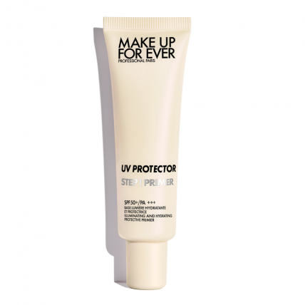 MAKE UP FOR EVER UV PROTECTOR STEP 1 PRIMER SPF 50P PA+++ Makiažo pagrindas bazė su UV 50 MAKE UP FOR EVER UV PROTECTOR STEP 1 PRIMER SPF 50P PA+++ Makiažo pagrindas bazė su UV 50